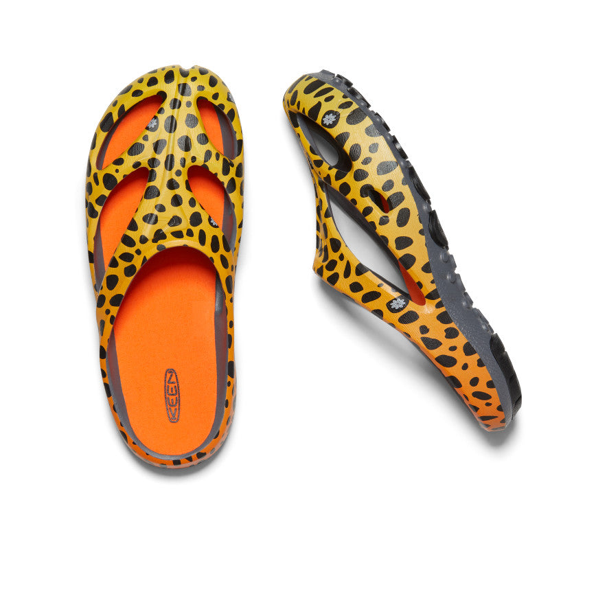 Keen Shanti Arts Badslippers Heren Geel Zwart Oranje | AWC1430SF