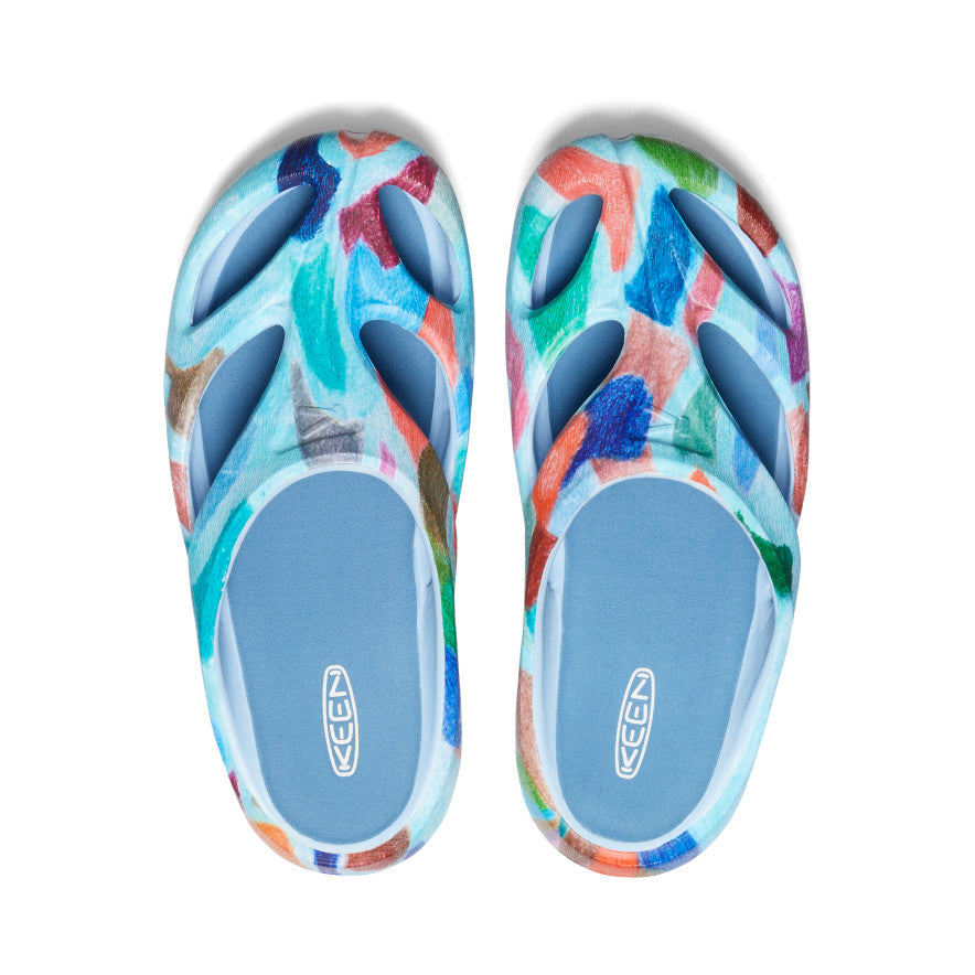 Keen Shanti Arts Clog x ARTPARA FUKAGAWA Badslippers Dames Blauw | PAX7323NC