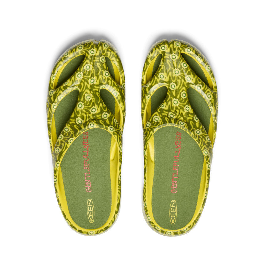 Keen Shanti Arts Clog x Gentle Fullness Badslippers Dames Geel | BJV6495BK