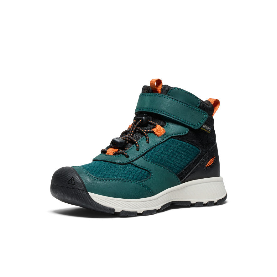 Keen Skua Waterproof Werklaarzen Kinderen Diepgroen Goud | OXN1268WL