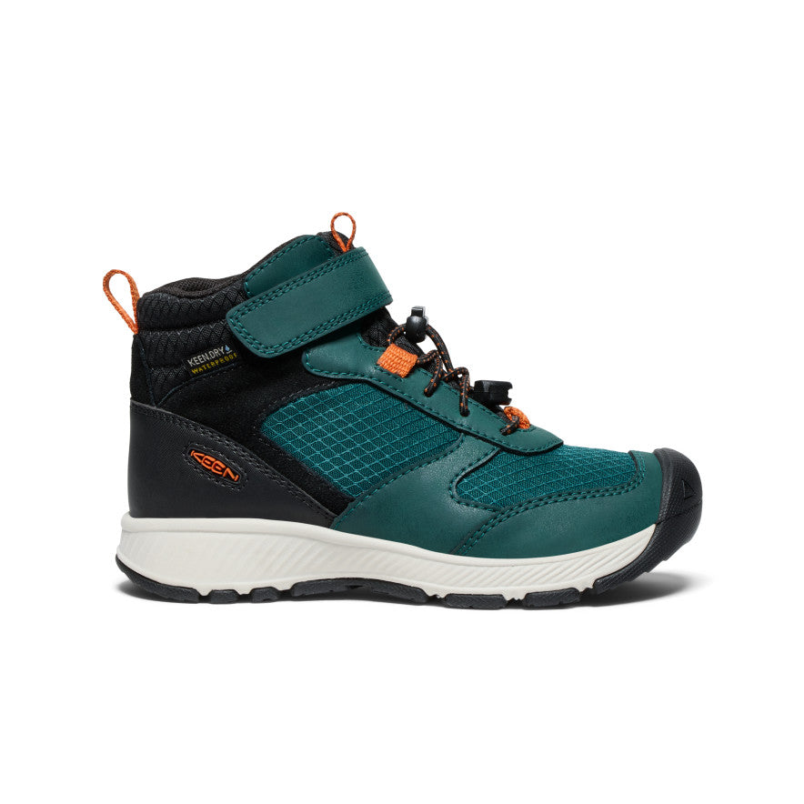 Keen Skua Waterproof Werklaarzen Kinderen Diepgroen Goud | OXN1268WL