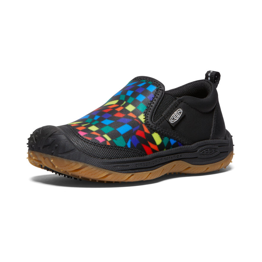 Keen Speed Hound Slip On Schoenen Kinderen Zwart Gekleurd | STN48OS