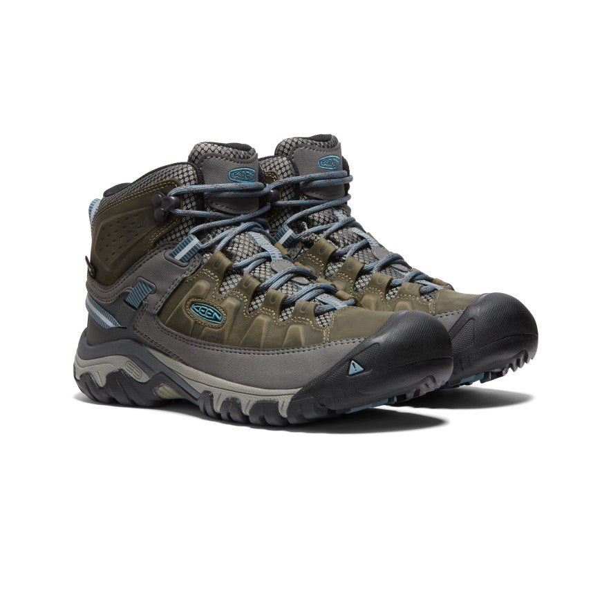 Keen Targhee III Waterproof Mid Werklaarzen Dames Groen Blauw | RSX3752IR