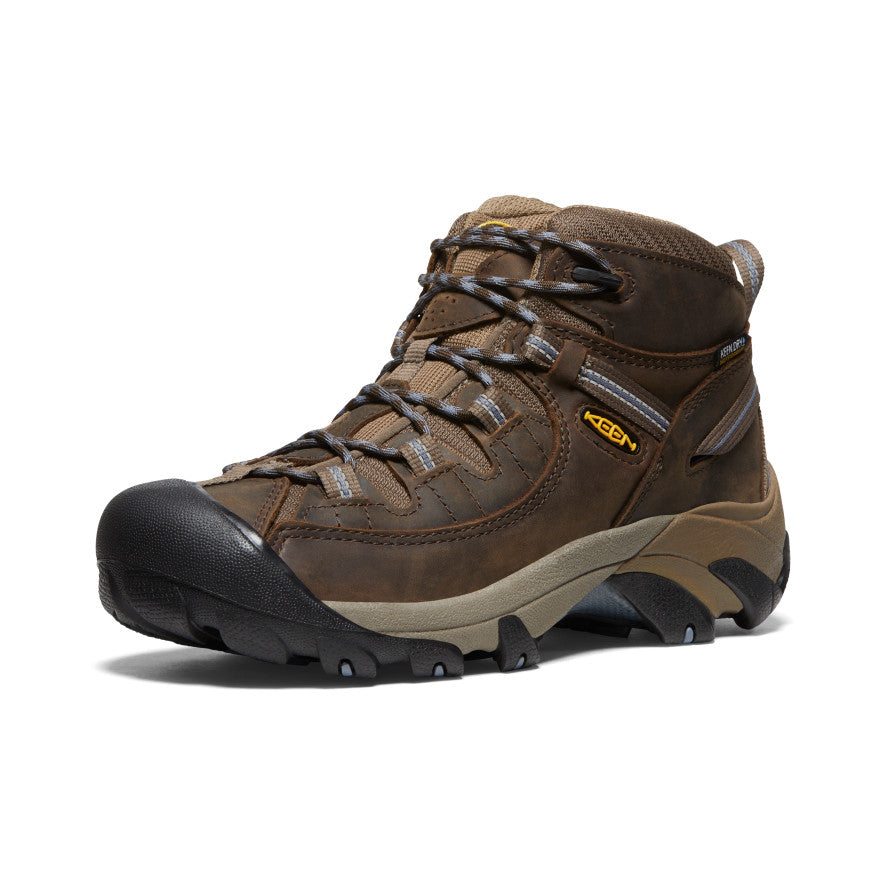 Keen Targhee II Waterproof Mid Werklaarzen Dames Bruin Zwart Grijs | WDC2739ST