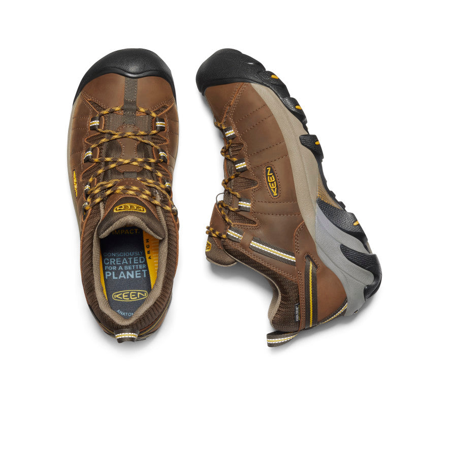 Keen Targhee II Waterproof Wandelschoenen Heren Bruin Geel | ZSL131FT