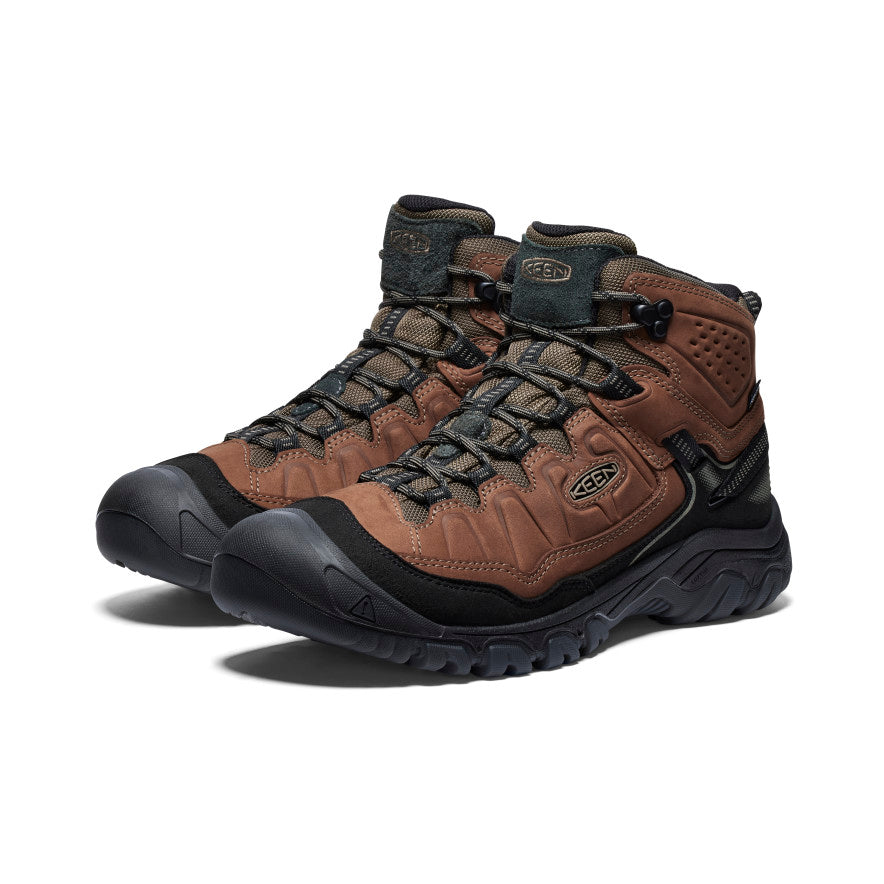 Keen Targhee IV Waterproof Wandellaarzen Heren Bruin Zwart | KEV8060YS