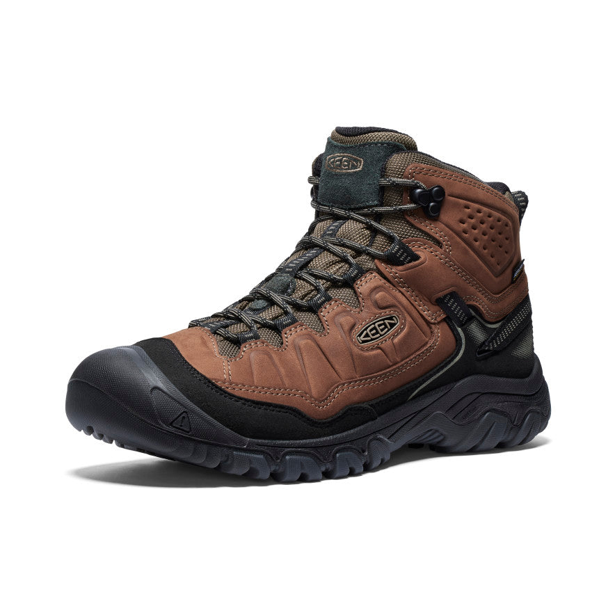 Keen Targhee IV Waterproof Wandellaarzen Heren Bruin Zwart | KEV8060YS