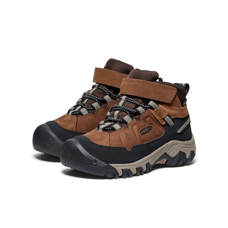 Keen Targhee IV Waterproof Wandellaarzen Kinderen Bruin Zwart | BZJ911MG