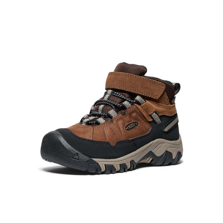 Keen Targhee IV Waterproof Wandellaarzen Kinderen Bruin Zwart | BZJ911MG