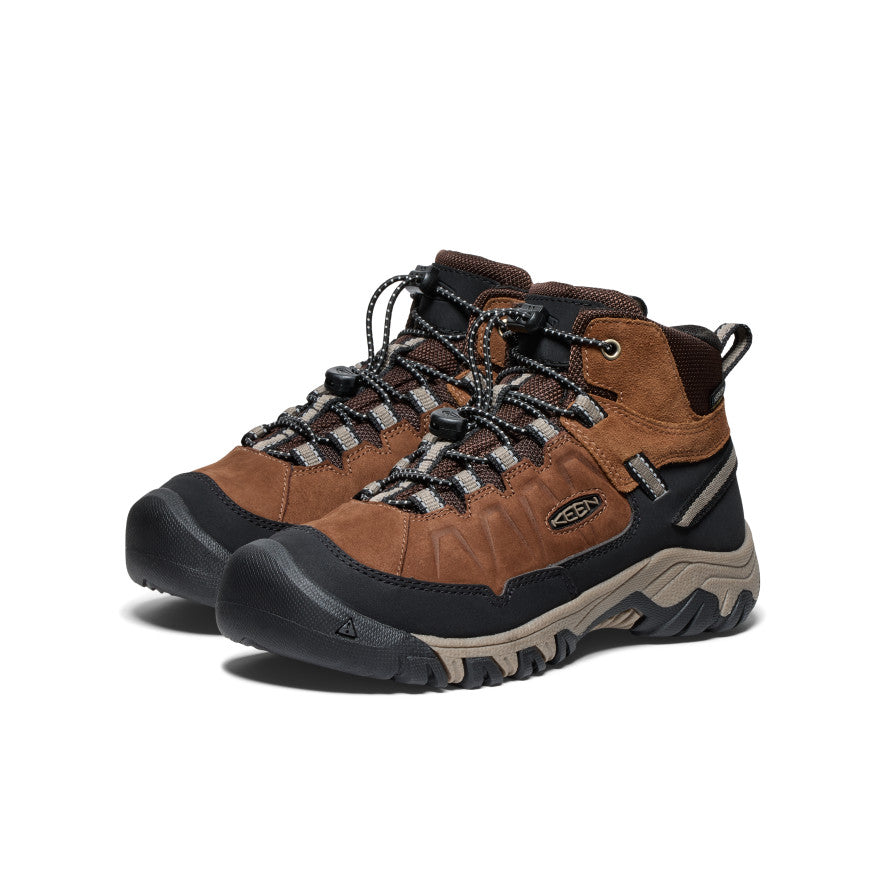 Keen Targhee IV Waterproof Wandellaarzen Big Kinderen Bruin Zwart | CPU3689WD