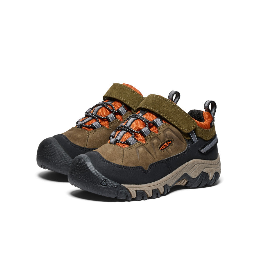 Keen Targhee IV Waterproof Wandelschoenen Kinderen Donkerolijfgroen Goud | DEZ1915VZ