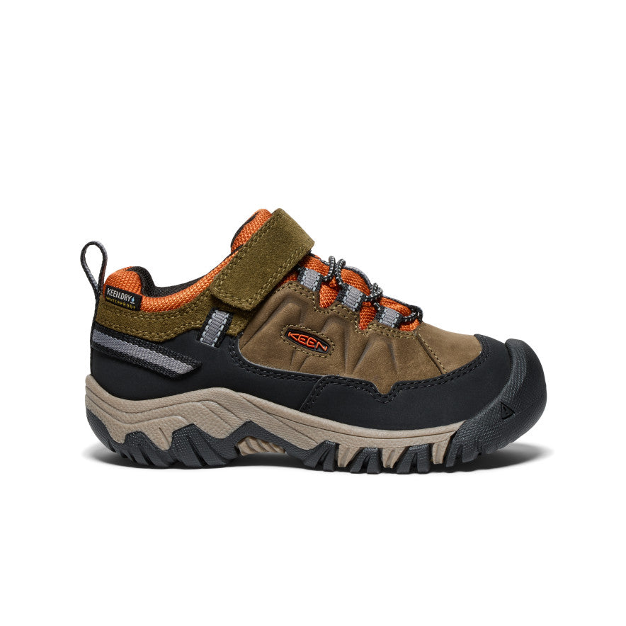 Keen Targhee IV Waterproof Wandelschoenen Kinderen Donkerolijfgroen Goud | DEZ1915VZ