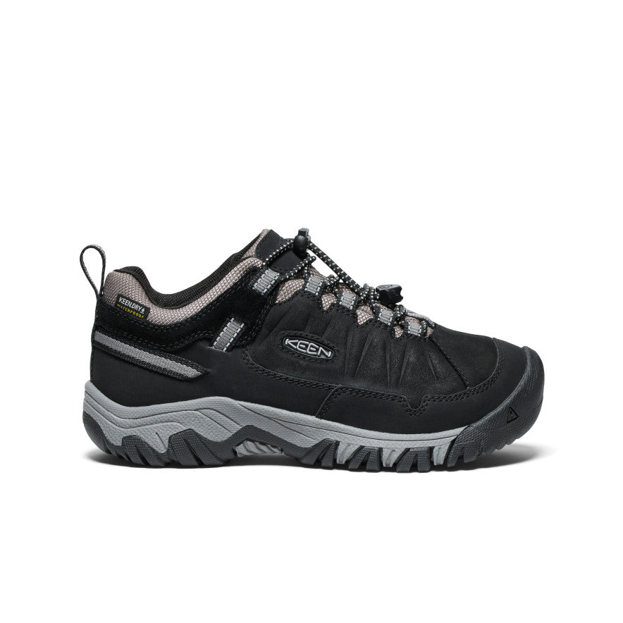 Keen Targhee IV Waterproof Wandelschoenen Big Kinderen Zwart Grijs | QKD1566TR