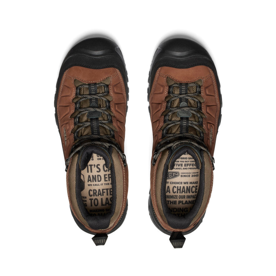 Keen Targhee IV Wide Waterproof Wandellaarzen Heren Bruin Zwart | ZKD1952UK