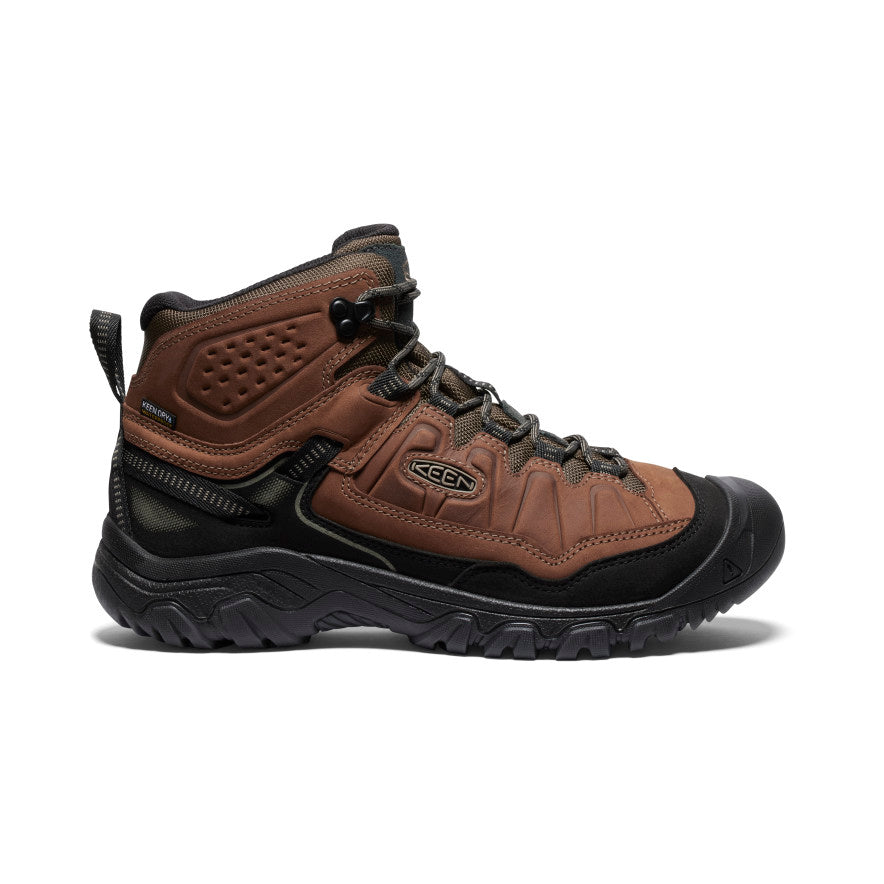 Keen Targhee IV Wide Waterproof Wandellaarzen Heren Bruin Zwart | ZKD1952UK