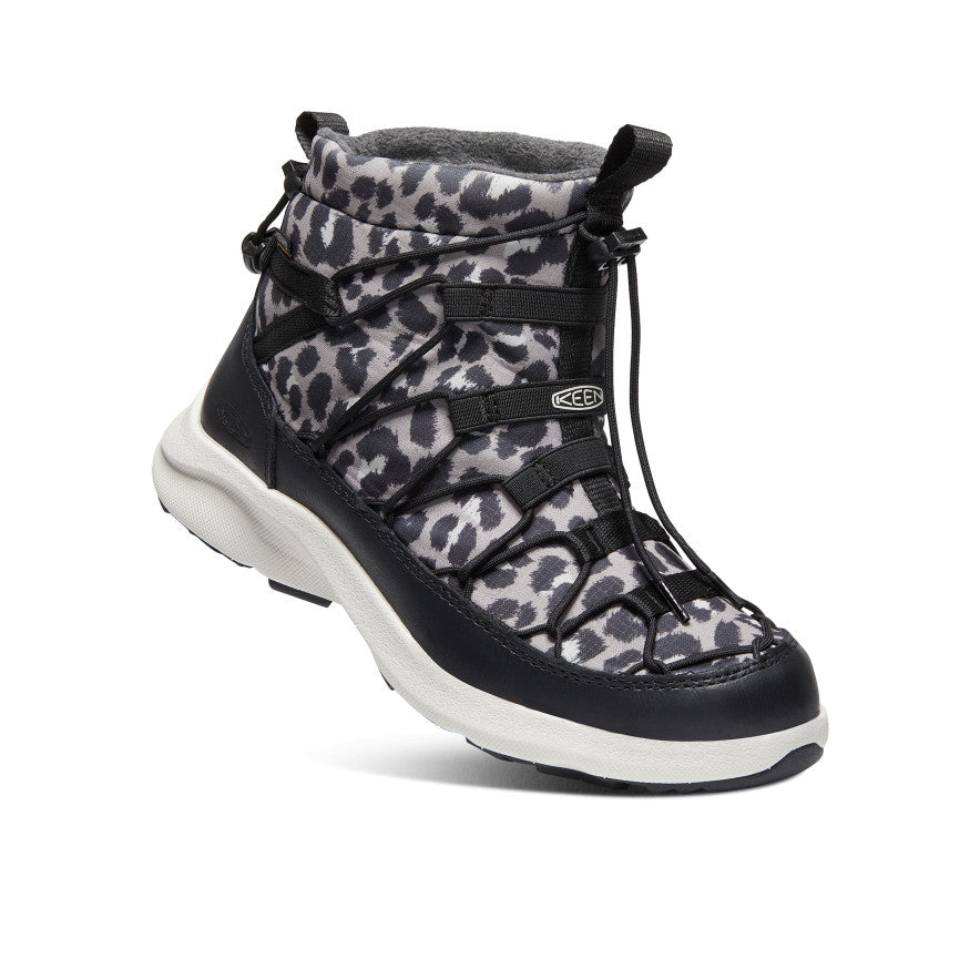 Keen Uneek SNK II Waterproof Sneeuwlaarzen Dames Zwart Zilver | MCV9228FQ