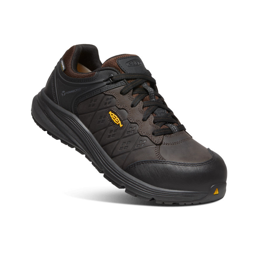 Keen Vista Energy+ Waterproof Werkschoenen Heren Koffie Zwart | FAS8580KJ