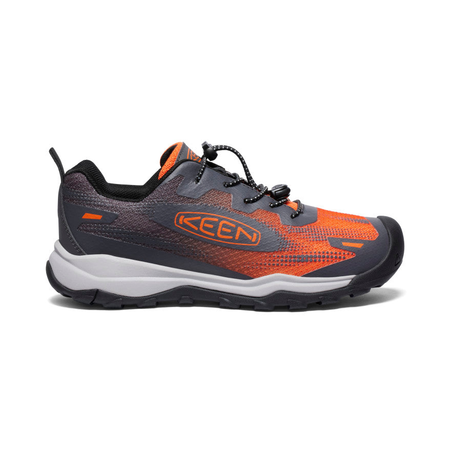 Keen Wanduro Speed Wandelschoenen Big Kinderen Grijs Dieprood | GFP6592UO