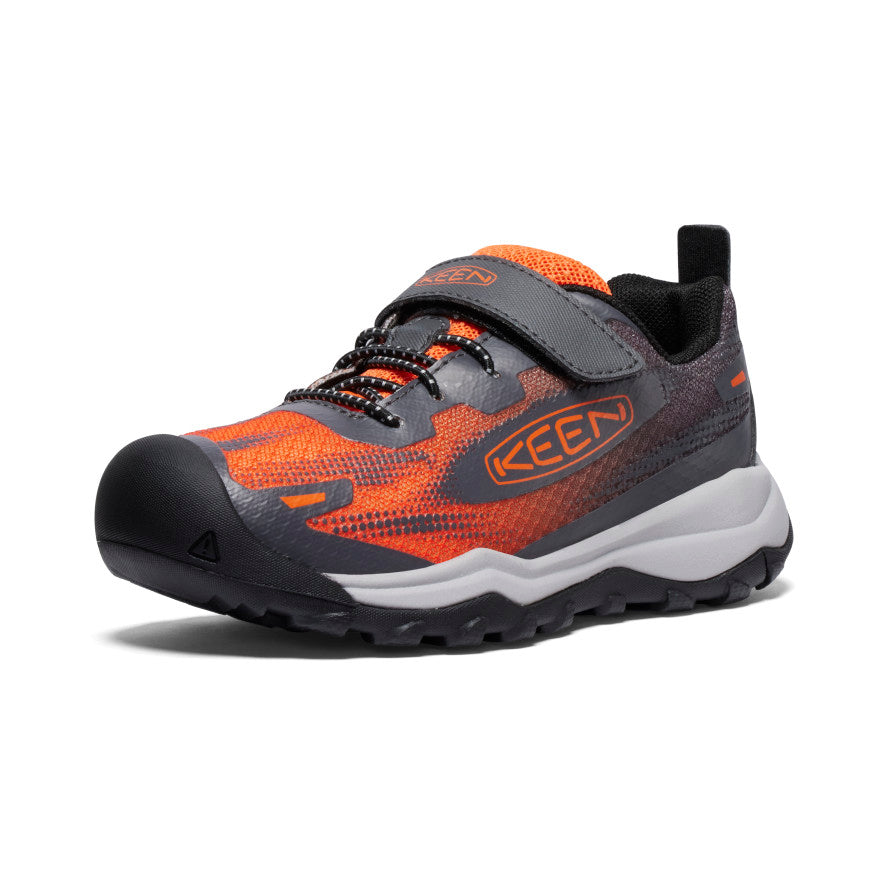 Keen Wanduro Speed Wandelschoenen Kinderen Grijs Dieprood | NPD5284OZ