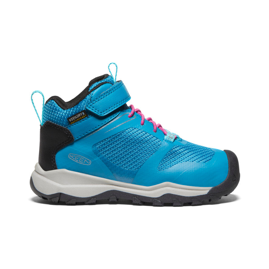 Keen Wanduro Waterproof Werklaarzen Kinderen Blauw Fuchsie Paars | RDU2954HS