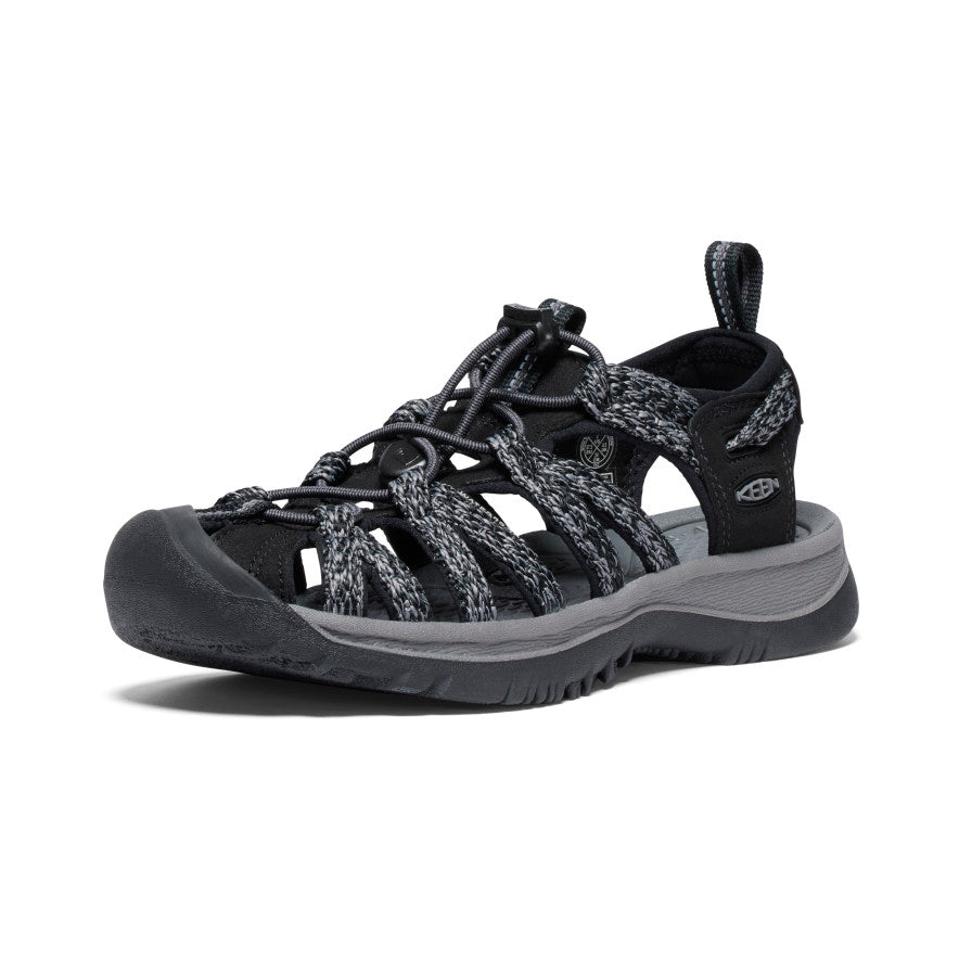 Keen Whisper Sandalen Dames Zwart Grijs | VDY1973EX