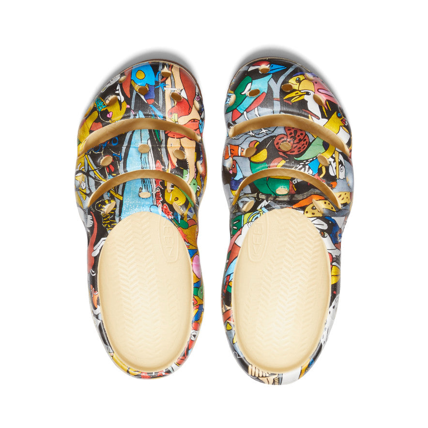 Keen Yogui Arts Clog x ARTPARA FUKAGAWA Badslippers Dames Gekleurd | PHM9937OZ