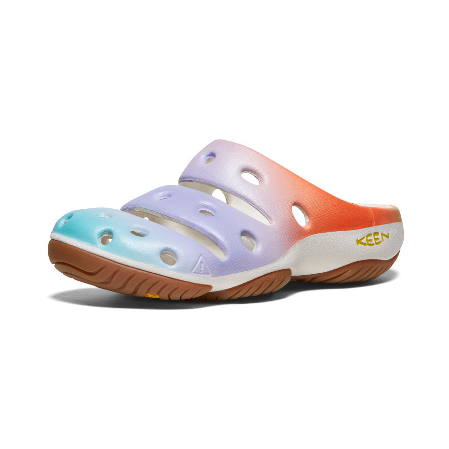 Keen Yogui Arts Clog x Beci Orpin Badslippers Dames Gekleurd Lichtturquoise | YYE2220BM