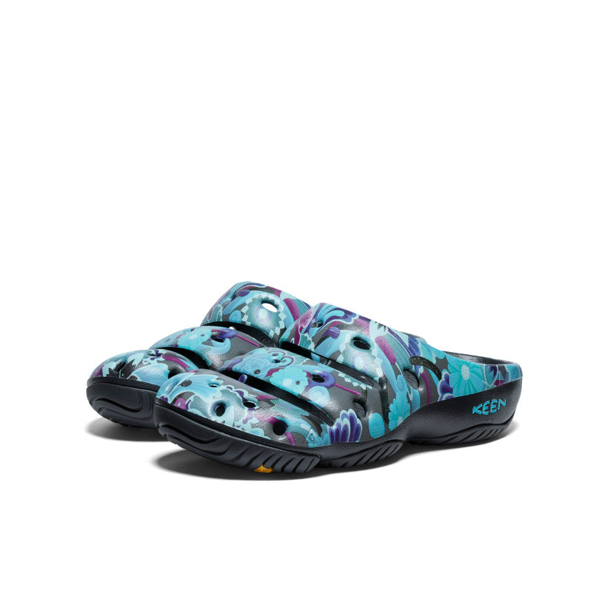 Keen Yogui Arts Clog x Gravityfree Badslippers Heren Blauw | RMT640KG