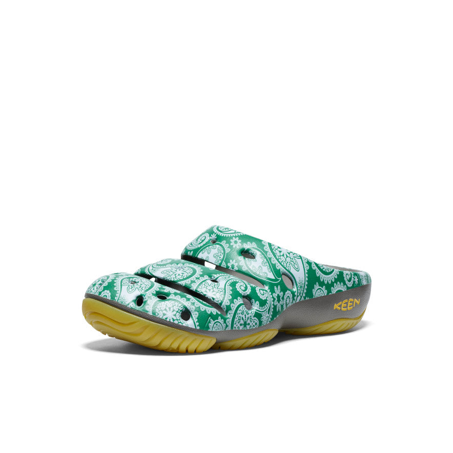 Keen Yogui Arts Clog x T.H.C. Badslippers Heren Groen | NQE7430NU