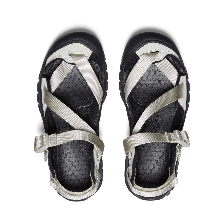 Keen Zerraport II Sandalen Dames Zilver Zwart | VWY2533JP