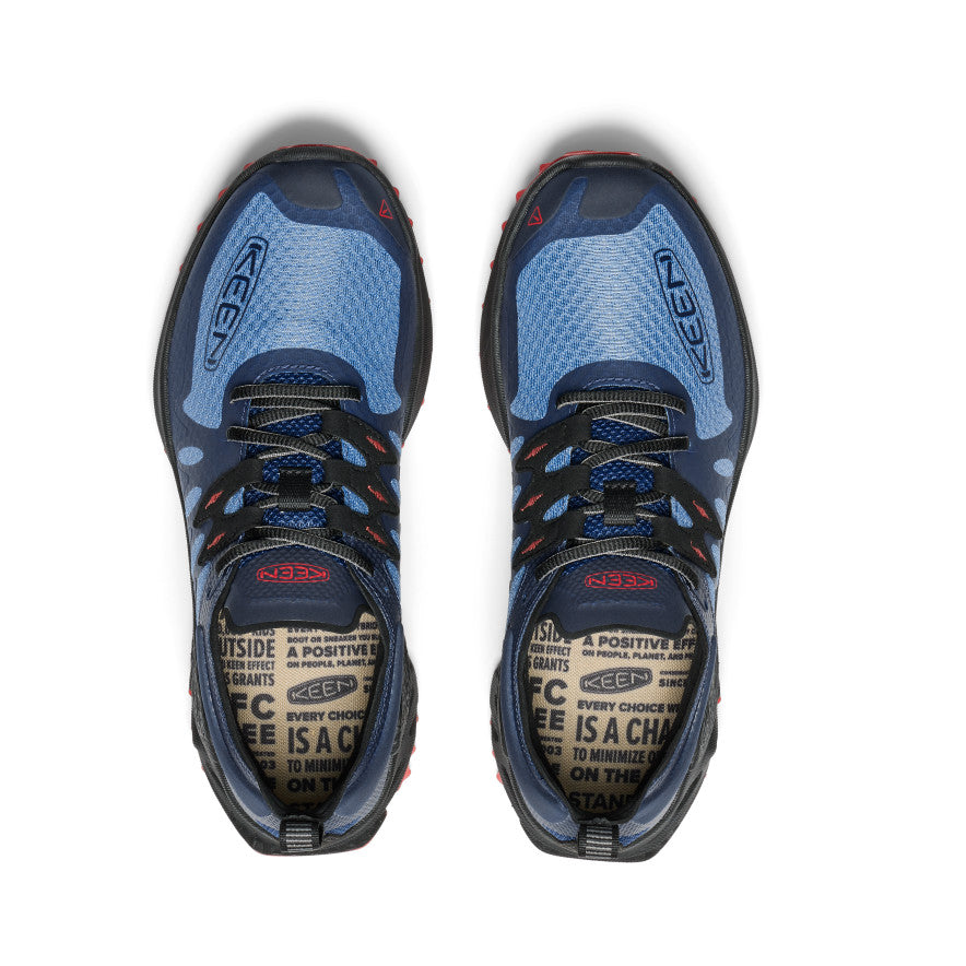 Keen Zionic Speed Wandelschoenen Heren Blauw Rood | XIZ6980KM